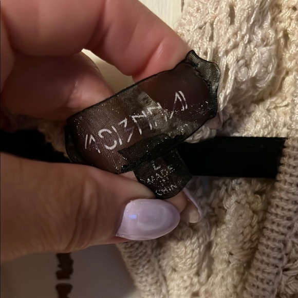 4SI3NNA Cream Tan Bell Sleeve Sheath Dress - Picture 5 of 14